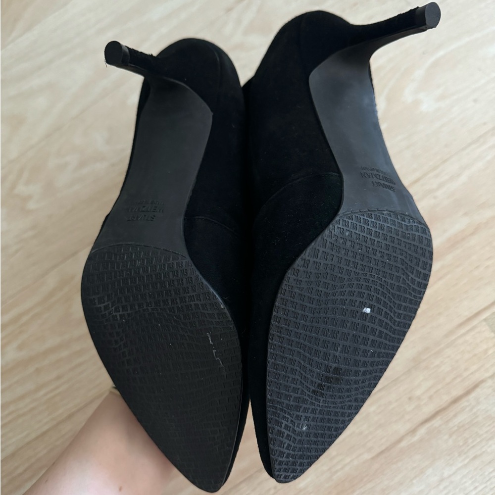 Stuart Weitzman Suede Ankle Boots - image 2
